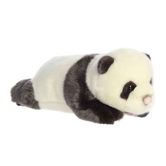 Aurora Medium Black and White Miyoni Tots 11" Baby Panda Adorable Stuffed Animal