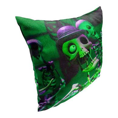 Warner Bros. Corpse Bride Jazzy Skeletons Pillow
