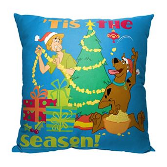 Warner Bros. Scooby Doo Tis The Season Printed Throw Pillow