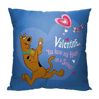 Warner Bros. Scooby Doo Heart On A String Pillow
