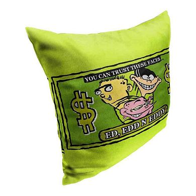 Cartoon Network Ed Edd N Eddy Trustworthy Faces Pillow