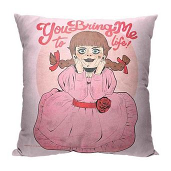 Warner Bros. Horror Annabelle Bring Me To Life Pillow