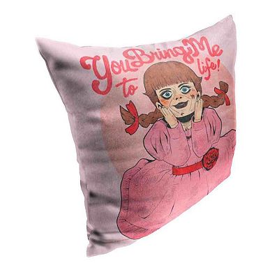Warner Bros. Horror Annabelle Bring Me To Life Pillow