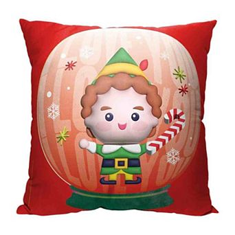 Warner Bros. Elf I Love You Snow Globe Pillow