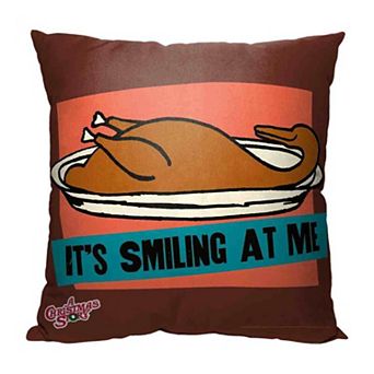 Warner Bros. A Christmas Story Its Smiling At Me Pillow