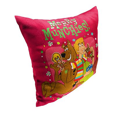 Warner Bros. Scooby Doo Merry Munchies Printed Throw Pillow