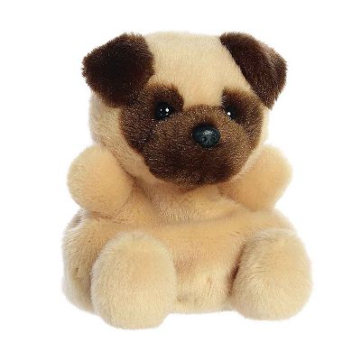 Aurora Mini Brown Palm Pals 5" Frankie Pug Adorable Stuffed Animal