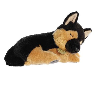 Aurora Medium Brown Miyoni Tots 10" Sleepy German Shepherd Pup Adorable Stuffed Animal