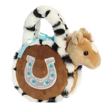 Aurora Small Brown Fancy Pals 7" Appaloosa Horseshoe Fashionable Stuffed Animal