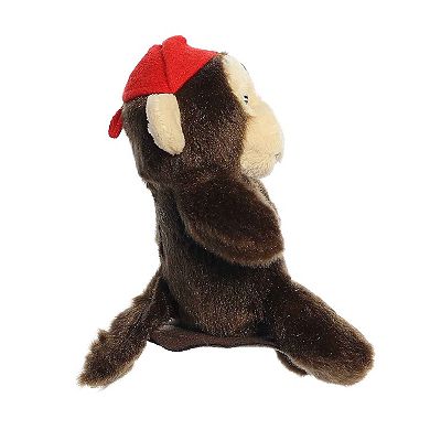 Aurora Mini Brown Shoulderkins 5" Cheeky Buccaneer Monkey Adorable Stuffed Animal