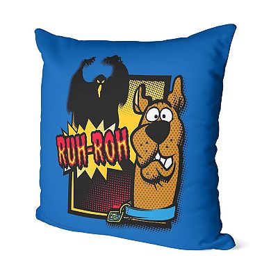 Scooby Doo Scooby Comic Printed Throw Pillow