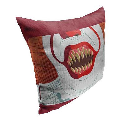 Warner Bros. Horror It2 Smile Wide Throw Pillow