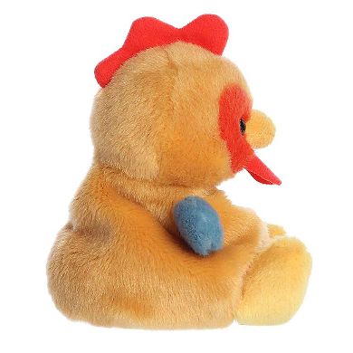 Aurora Mini Brown Palm Pals 5" Red Rooster Adorable Stuffed Animal