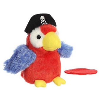 Aurora Mini Red Shoulderkins 5" Swashbuckler Parrot Adorable Stuffed Animal