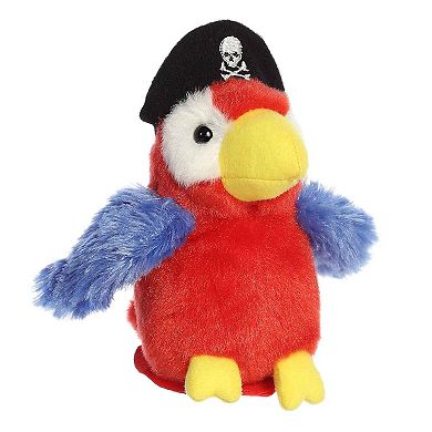 Aurora Mini Red Shoulderkins 5" Swashbuckler Parrot Adorable Stuffed Animal