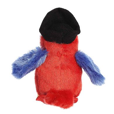 Aurora Mini Red Shoulderkins 5" Swashbuckler Parrot Adorable Stuffed Animal