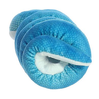 Aurora Small Blue Snake Wrist Wranglers Blue Pit Viper Playful Stuffed Animal