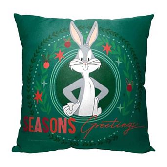 Warner Bros. Looney Tunes Greetings From Bugs Pillow