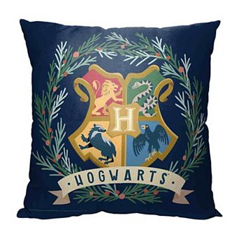 Warner Bros. Harry Potter Hogwarts Wreath Pillow