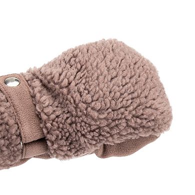 Women's isotoner Water Repellent Berber & Fleece Touchscreen Mittens