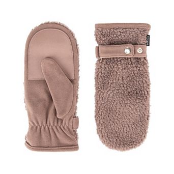 Women's isotoner Water Repellent Berber & Fleece Touchscreen Mittens