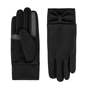 Women's isotoner SmarTouch Trifecta Gloves with Bow Cuff