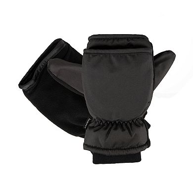 Women's isotoner Water Repellent Fleece Insulated Flip-Top Mittens