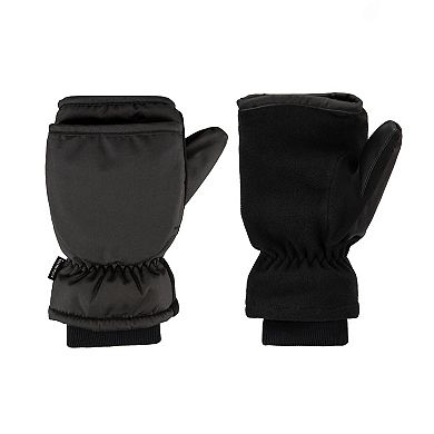 Women's isotoner Water Repellent Fleece Insulated Flip-Top Mittens