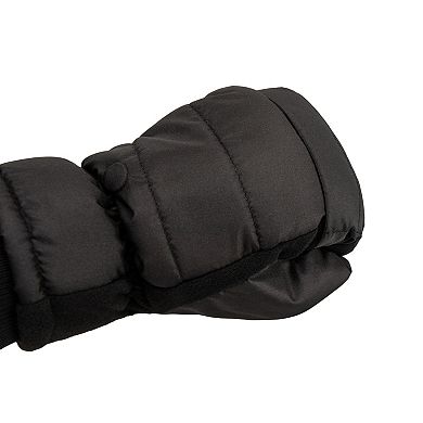 Women's isotoner Water Repellent Fleece Insulated Flip-Top Mittens