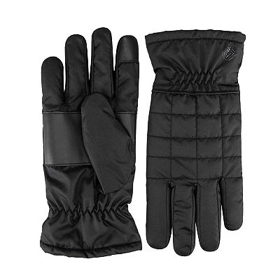 Women's isotoner Water Repellent Quilted Insulated Touchscreen