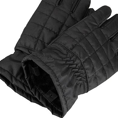 Women's isotoner Water Repellent Quilted Insulated Touchscreen Gloves