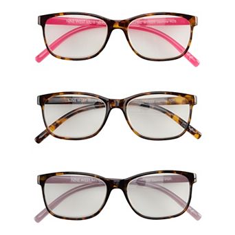 Nine West Jasmine Women's 3-Pack Reading Glasses Set