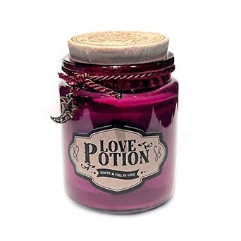 Love Potion Romantic Candle, Sandalwood Flavored Valentine Decor