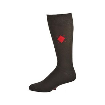 Men's Argyle Crew Socks