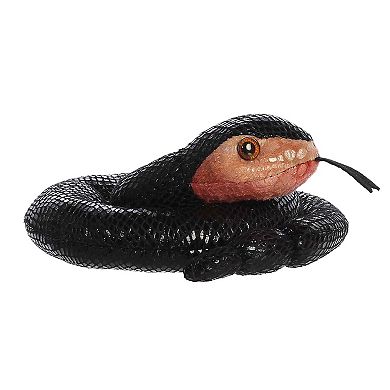Aurora Small Black Mini Flopsie 8" Bella Black Snake Adorable Stuffed Animal