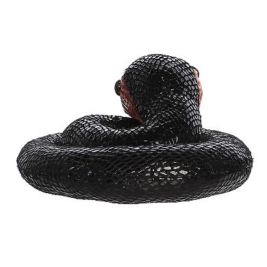 Aurora Small Black Mini Flopsie 8" Bella Black Snake Adorable Stuffed Animal
