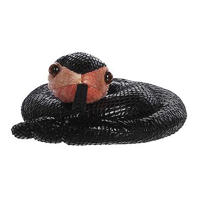 Aurora Small Black Mini Flopsie 8" Bella Black Snake Adorable Stuffed Animal