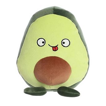 Aurora Small Green Wackadoodles 7" Aivee Avocado Crazy Stuffed Animal