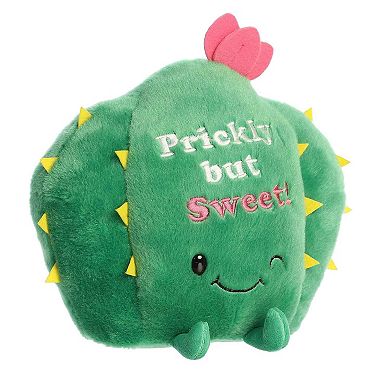 Aurora Small Green JUST SAYIN' 9" Prickly But Sweet Cactus Witty Stuffed Animal