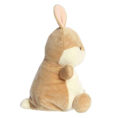 Aurora Large Brown Palm Pals Party Sized 13" Ella Bunny Adorable Stuffed Animal