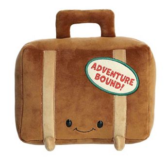 Aurora Small Brown JUST SAYIN' 9" Adventure Bound Witty Stuffed Animal