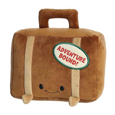 Aurora Small Brown JUST SAYIN' 9" Adventure Bound Witty Stuffed Animal
