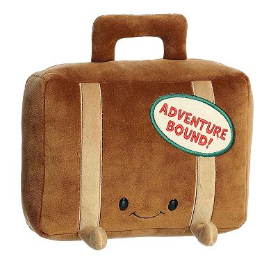 Aurora Small Brown JUST SAYIN' 9" Adventure Bound Witty Stuffed Animal