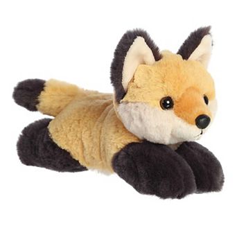 Aurora Small Brown Mini Flopsie 8" Fox Kit Adorable Stuffed Animal