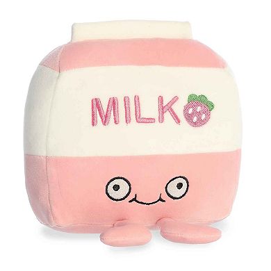 Aurora Small Pink Wackadoodles 7" Stacey Strawberry Milk Crazy Stuffed Animal
