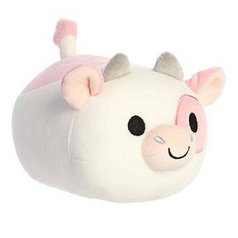 Aurora Small Pink Mooples 7" Starla Strawberry Milk Squishy Stuffed Animal