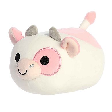 Aurora Small Pink Mooples 7" Starla Strawberry Milk Squishy Stuffed Animal