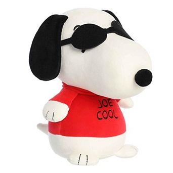 Aurora Small White Peanuts 8.5" Squishy Joe Cool Adorable Stuffed Animal