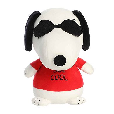 Aurora Small White Peanuts 8.5" Squishy Joe Cool Adorable Stuffed Animal