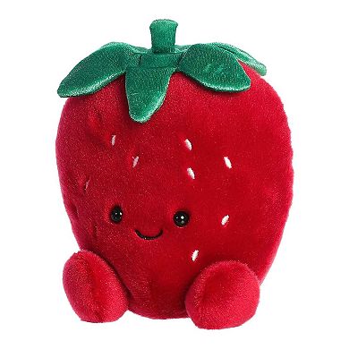 Aurora Small Red Palm Pals Party Sized 8" Juicy Strawberry Adorable Stuffed Animal
